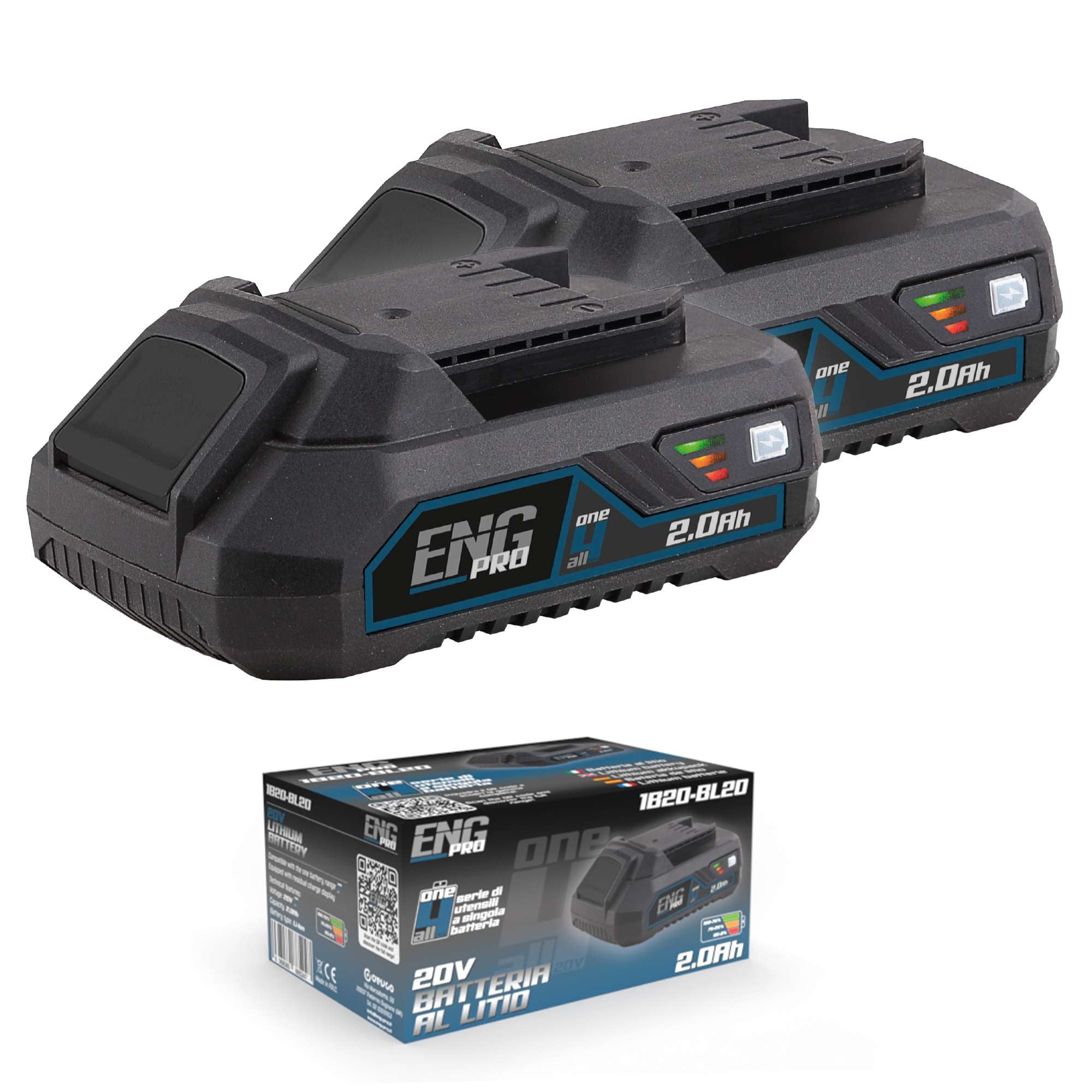 Battery 20V 2.0 Ah ONE4ALL - ENG PRO