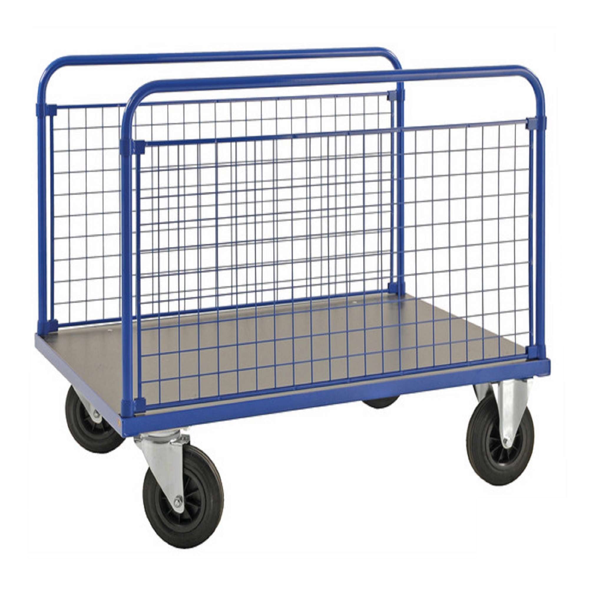 2 Panels Platform truck LxWxH(mm) 1200x800x900, castors: 2 fixed 2 swivel