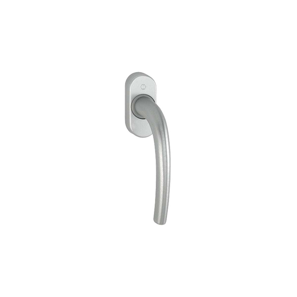 Seattle Martellina DK Handle F94-1 Aluminium Satin Chrome Hoppe 3737374