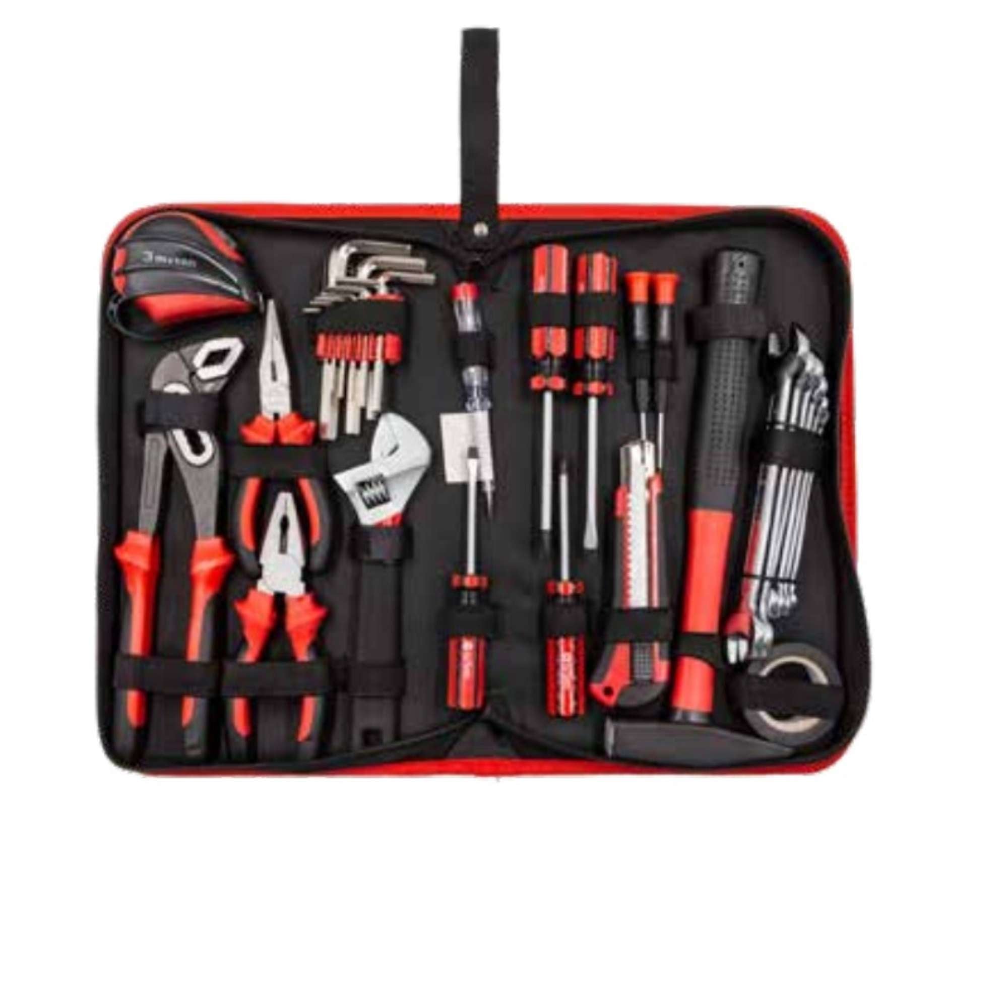 Assortment 30 pieces hand tools in nylon case - LTI