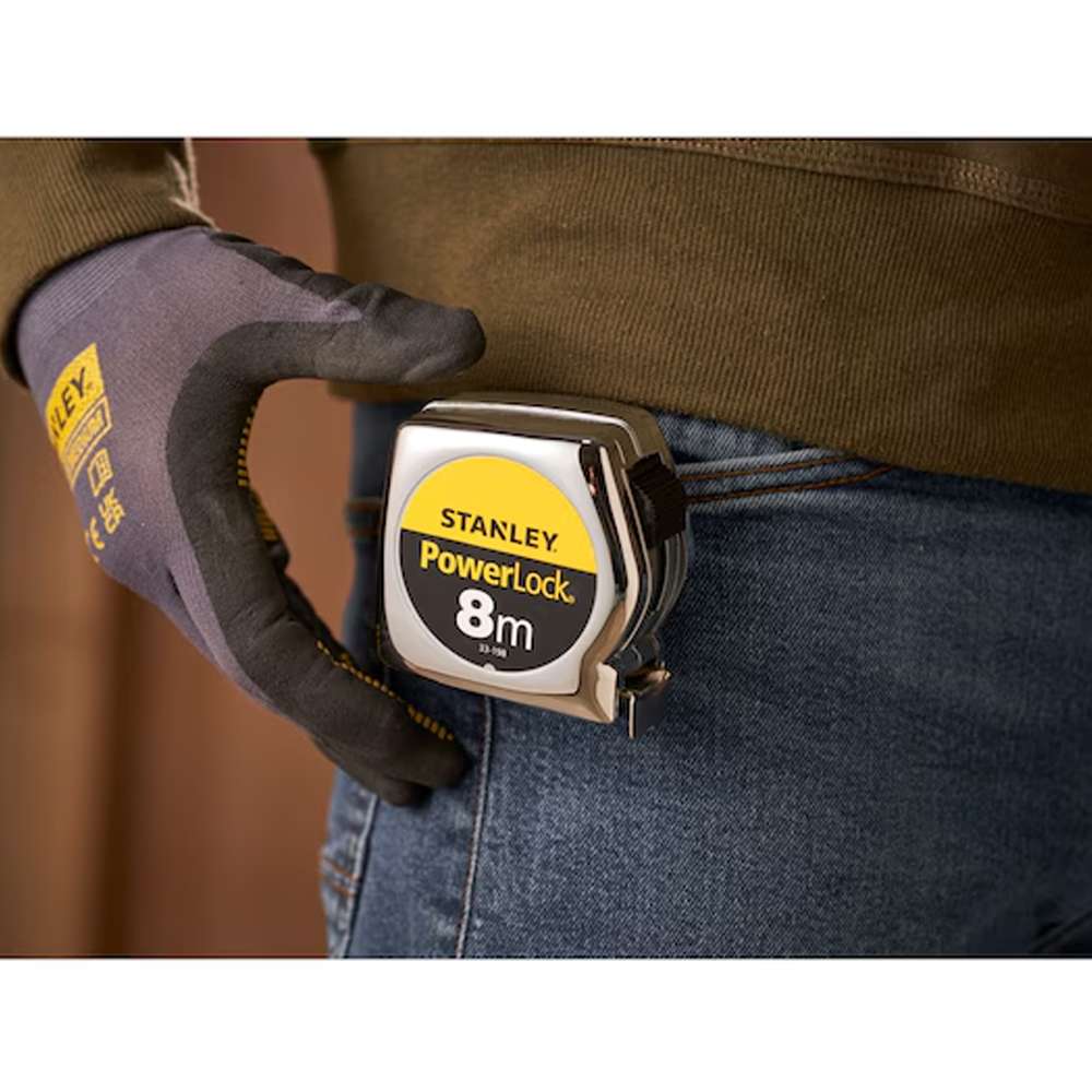 Tape Measure PowerLock 8m Stanley 33-198