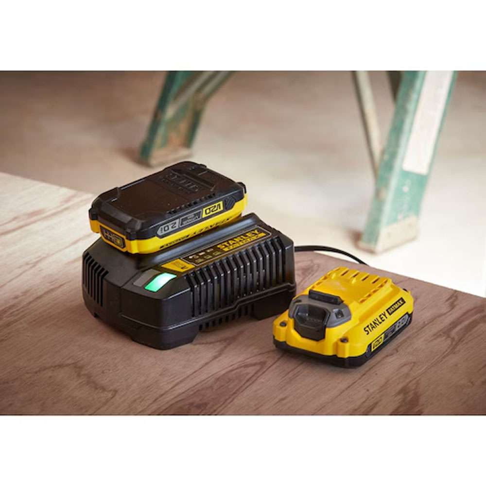 Impact driver brushless 18V V20 Stanley Fatmax - 2x2.0Ah SFMCF810D2K-QW