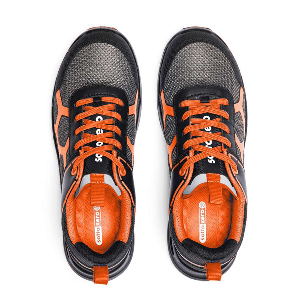 Low-cut shoe model Ufo Orange Sottozero SZ100A