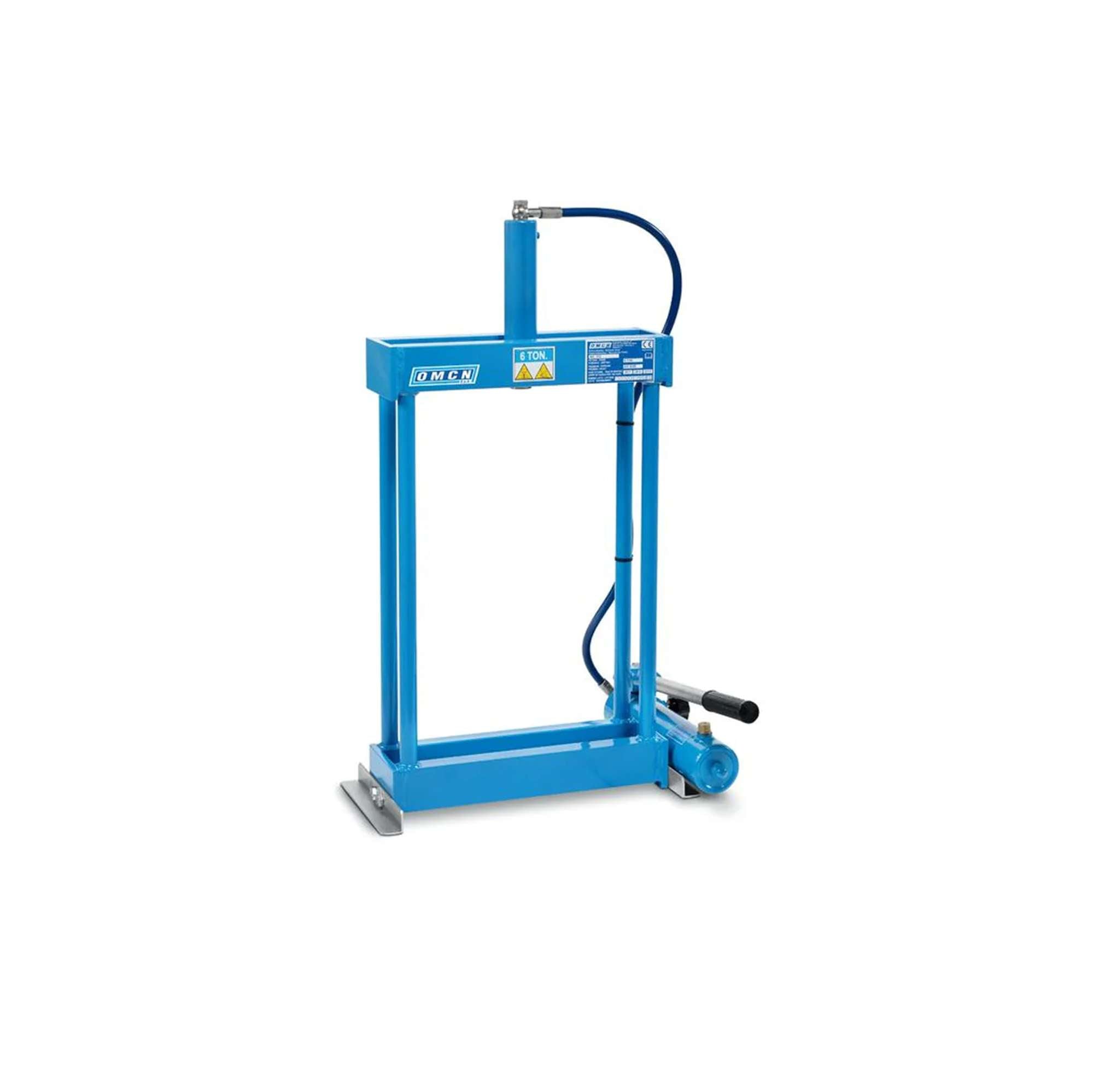 Hydraulic bench press with 1-speed hand pump capacity 6t OMCN 152