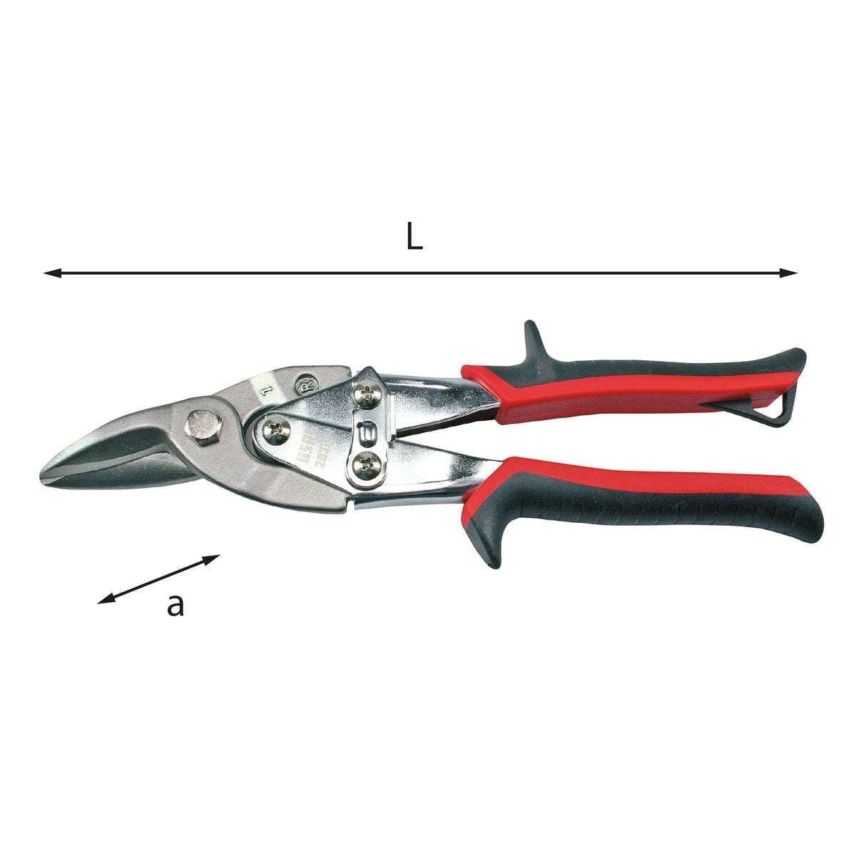 Toogle joint shears for sheet steel L. 250 a 40mm - Usag 203 BN
