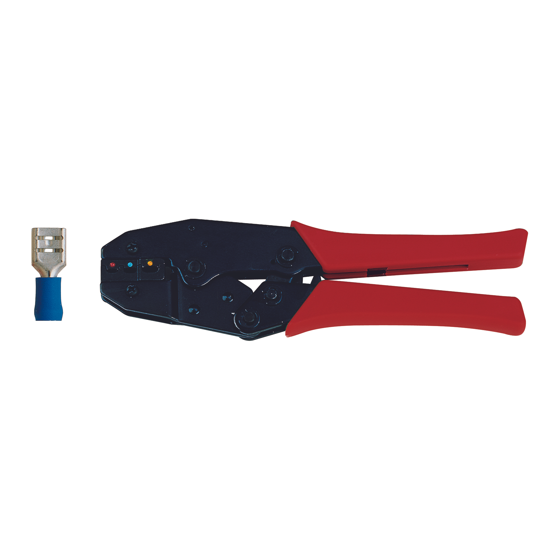 Crimping pliers for pre-insulated cable lugs (0.51; 1.52.5; 46)m2 L.215mm - Usag 751