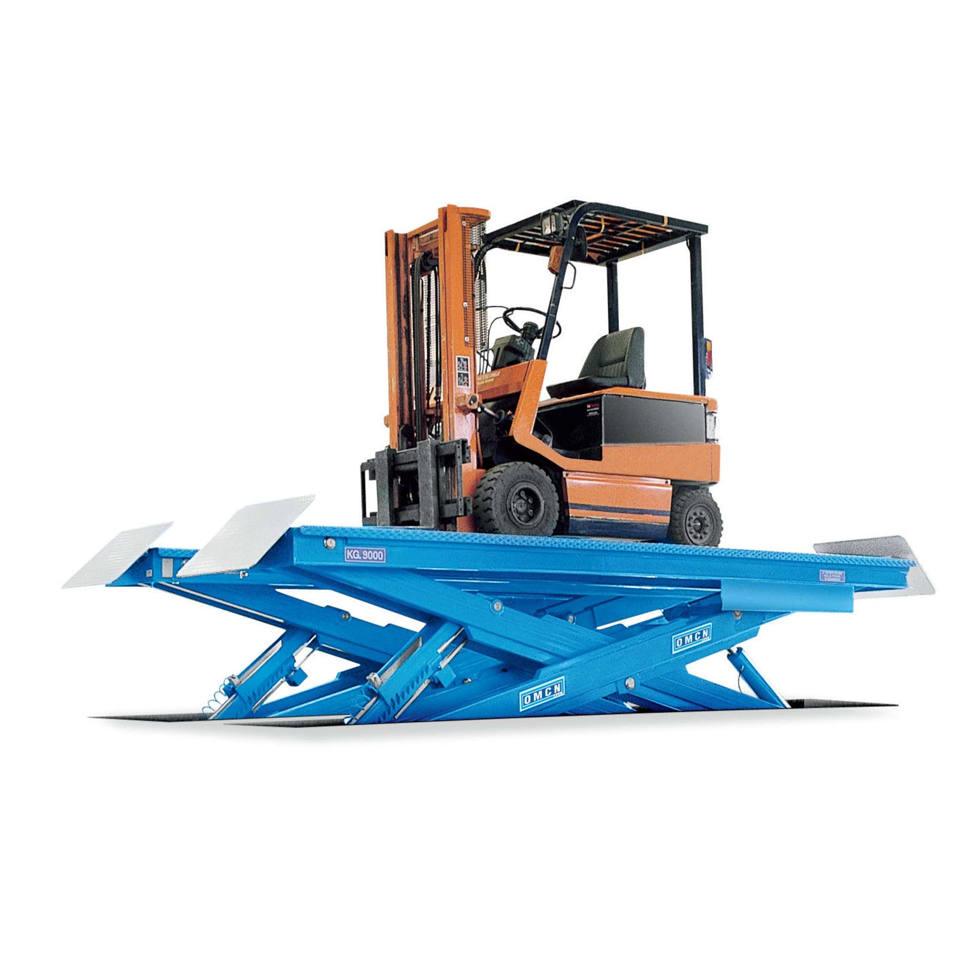 Electro-hydraulic scissor lift capacity 33000 kg floor-standing - OMCN 903