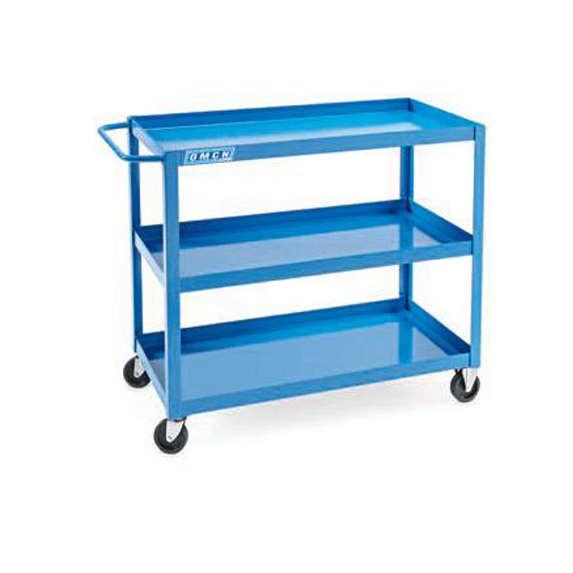 Tool trolley with 3 shelves, load capacity 150 kg monobloc - OMCN 109/B