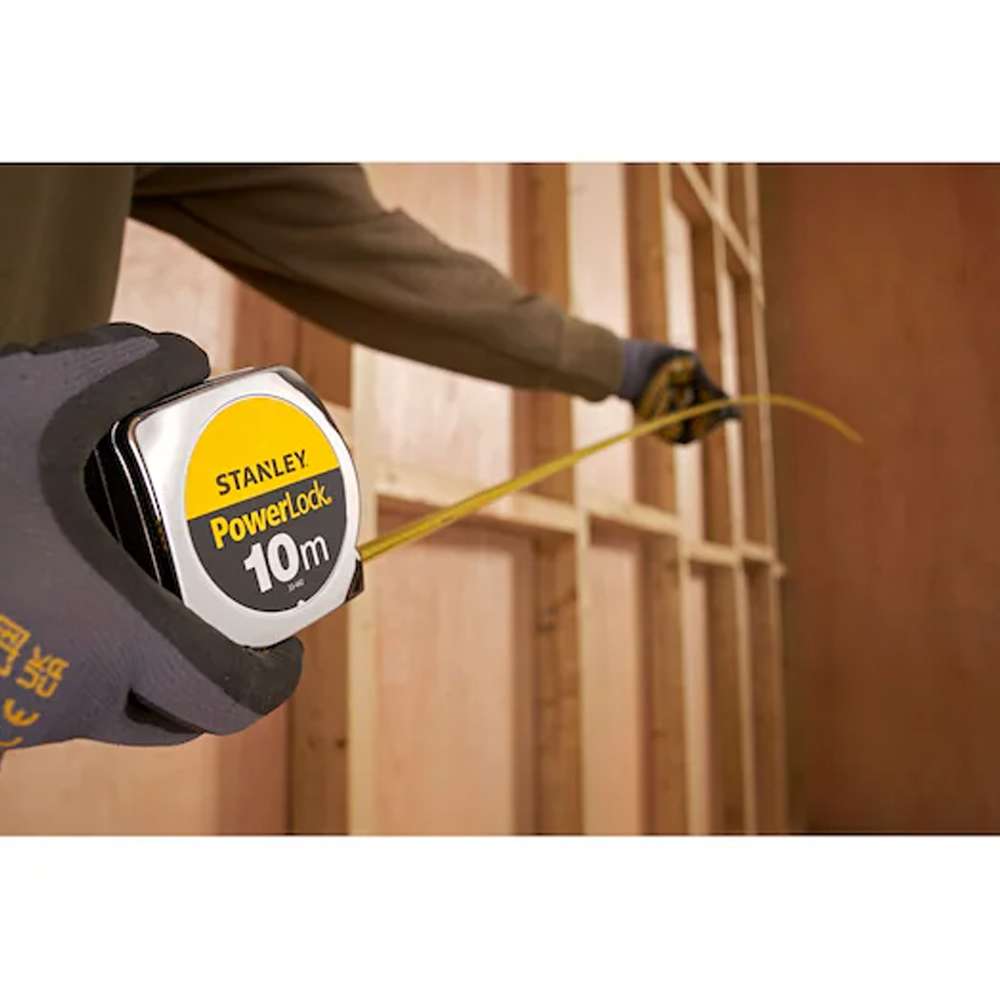 Tape Measure PowerLock 10m Stanley 33-442