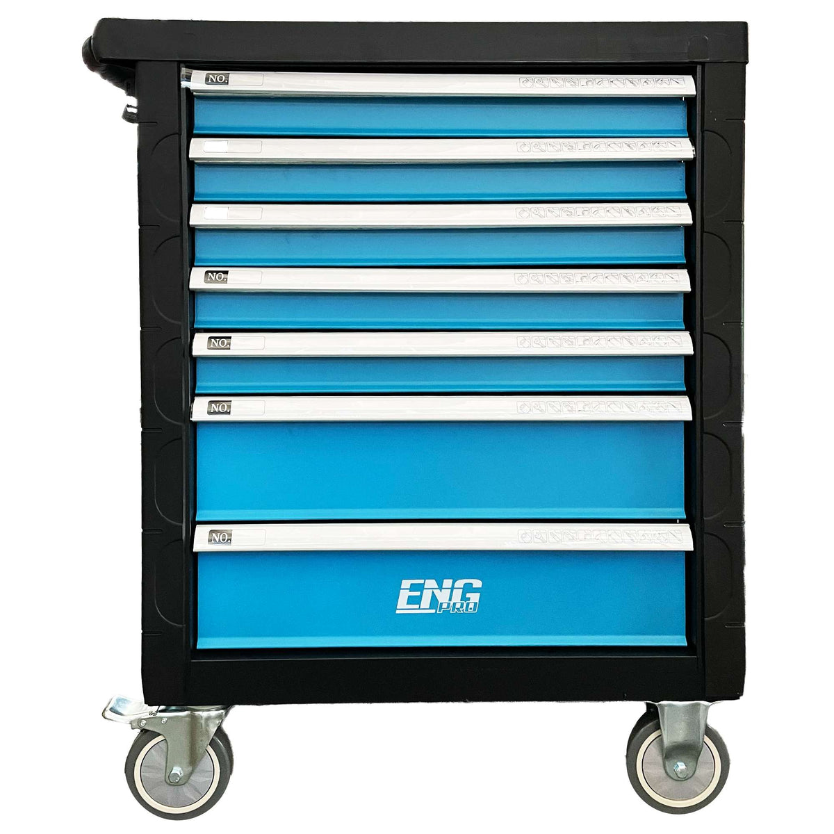 Tool Chest with 7 Drawers and 300 Tools ENG PRO - FI 90 C300