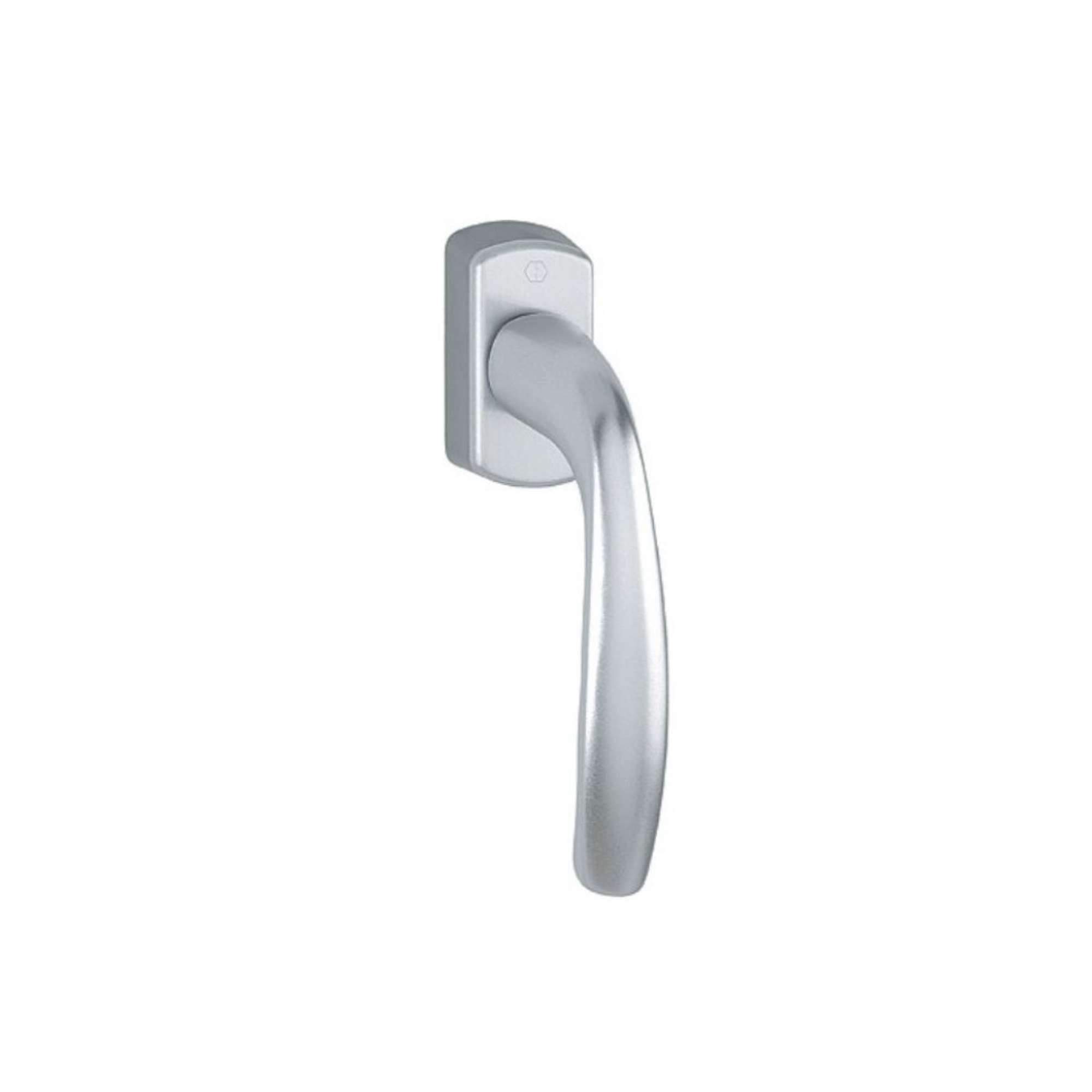 New York handle hammer DK Secustik F1 aluminum silver - Hoppe 3754924