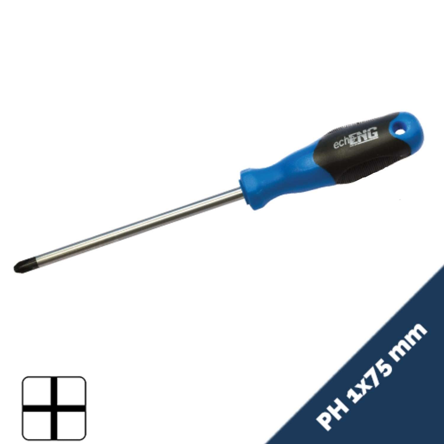 Screwdriver anti-slip handle PHILIPS head screw 1x150mm -UM 10 C(175-315)