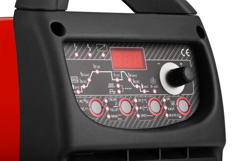 Inverter welder TIG 222 AC/DC-HF/LIFT 230V + Accessories - Telwin - 852054