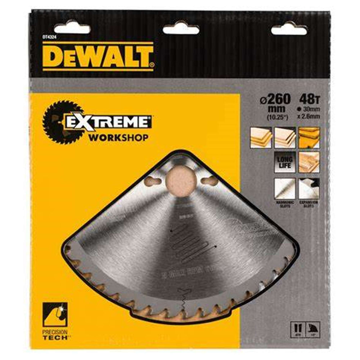 Dewalt Dt9693-Qz 4 cutting edges 28 X 250