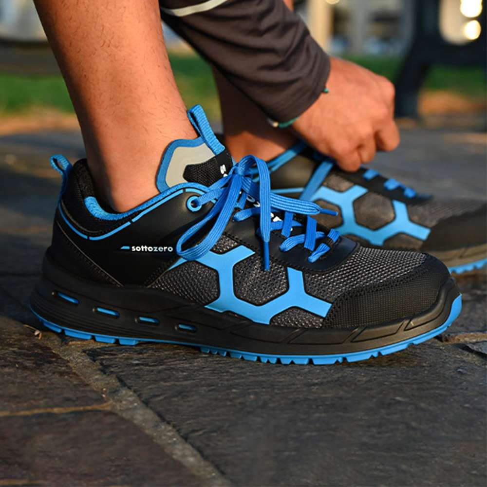 Low-cut shoe model Ufo Blue Sottozero SZ100B