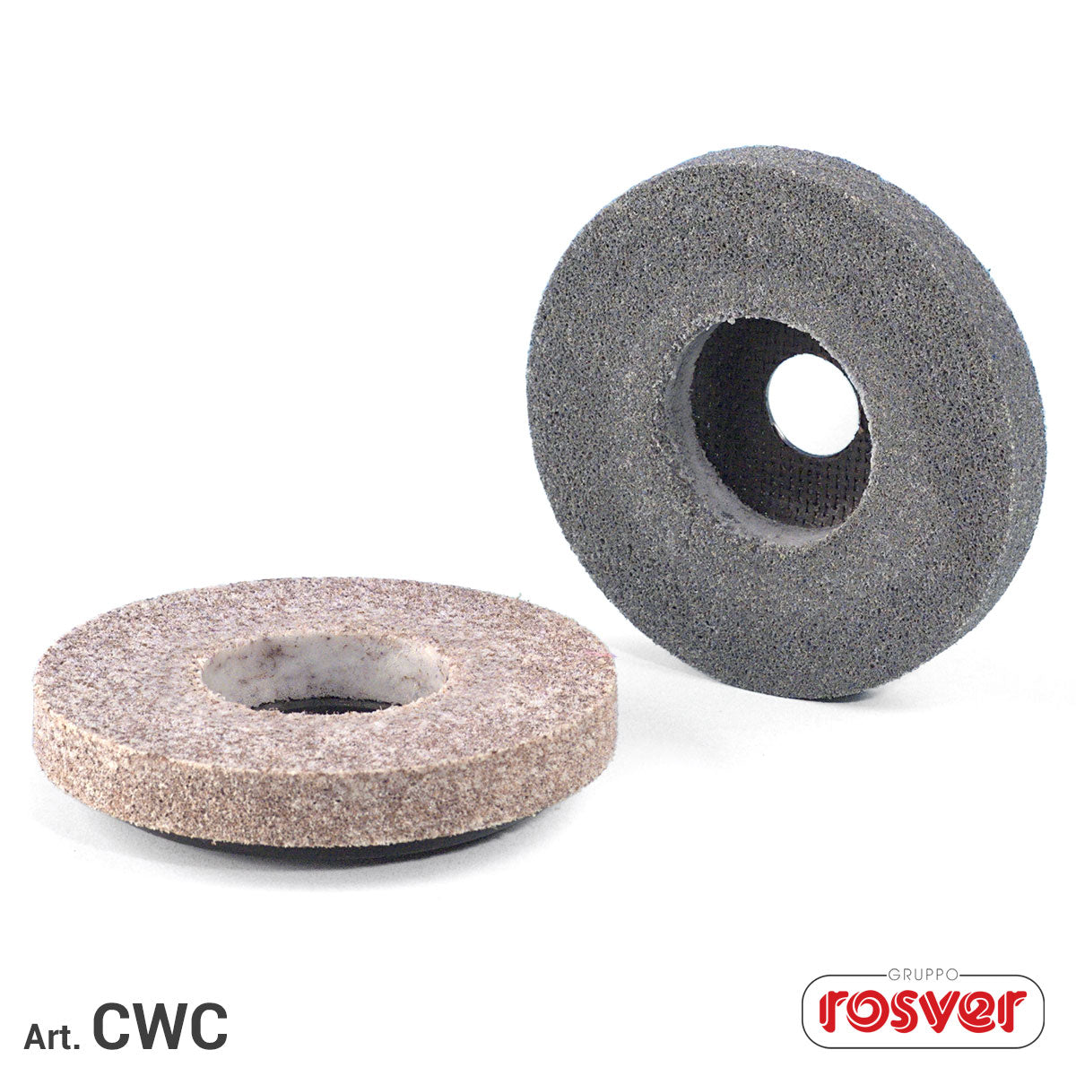 Compressed Discs on Fibre Rosver - CWC 125x15 F.22 - Conf.5pz