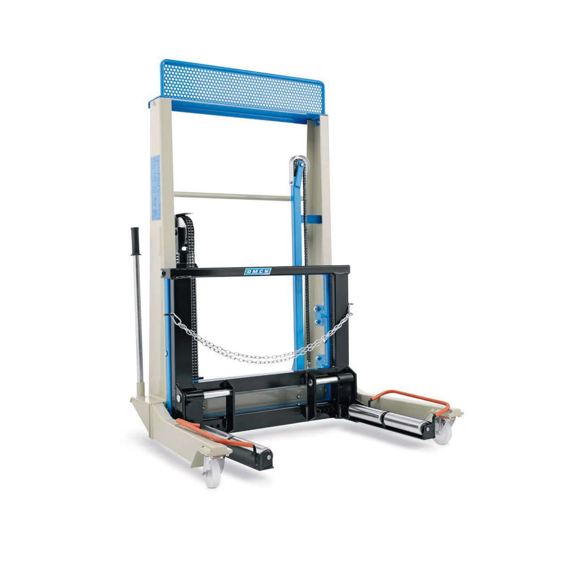 Hydraulic twin wheel lift 700kg, reclining arms - OMCN 227/B