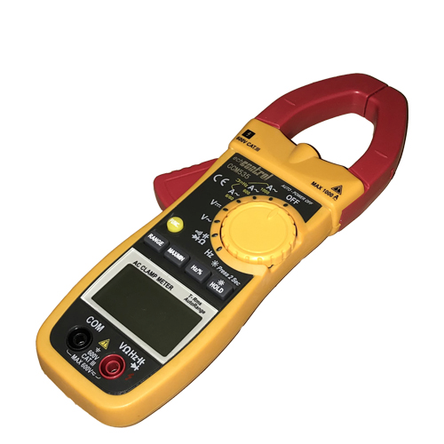 Digital current clamp, AC 600A CAT III 600V TRMS professional - CCM535