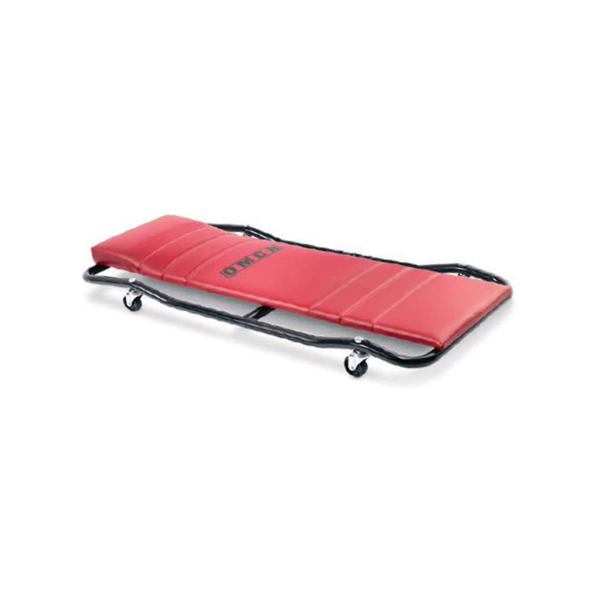 Lounger with tubular frame and upholstered backrest capacity 150 kg OMCN 099/B
