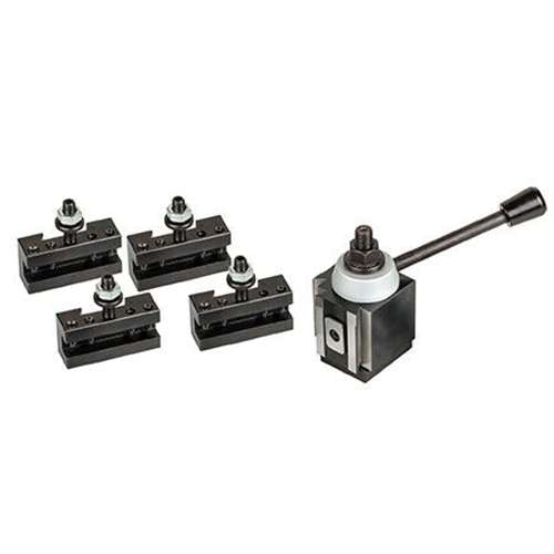 Quick change turret kit 4 positions 200-1000 mm tool square 12-25 mm