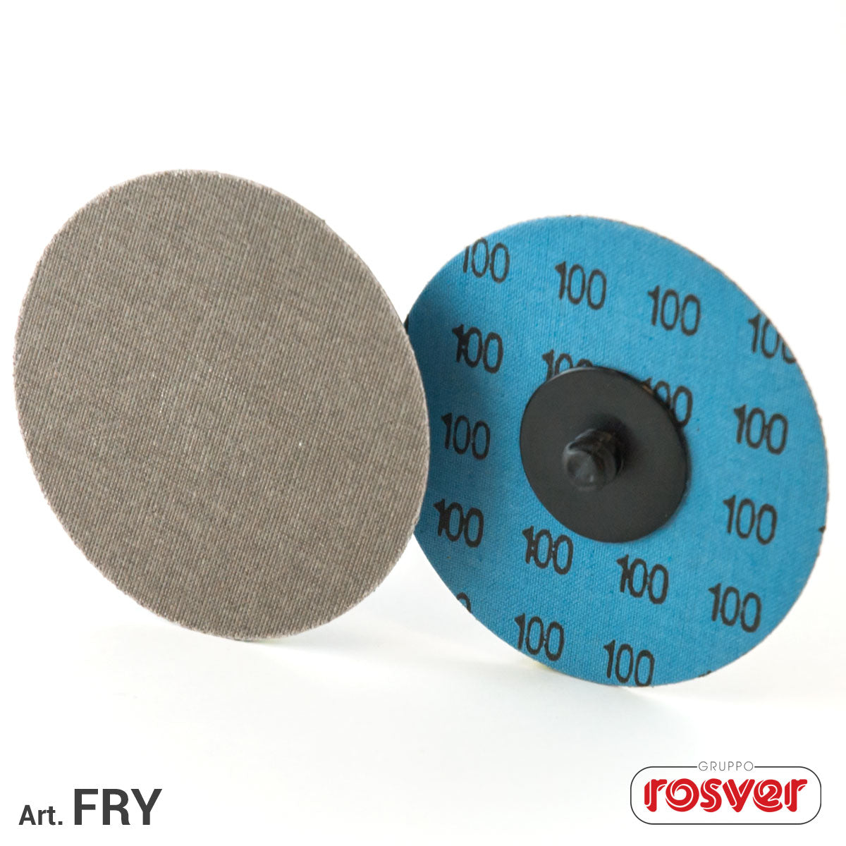 Trizact Fast Locking FRY D.75 Type R - Uniform and regular finishes Rosver - Conf.25pz