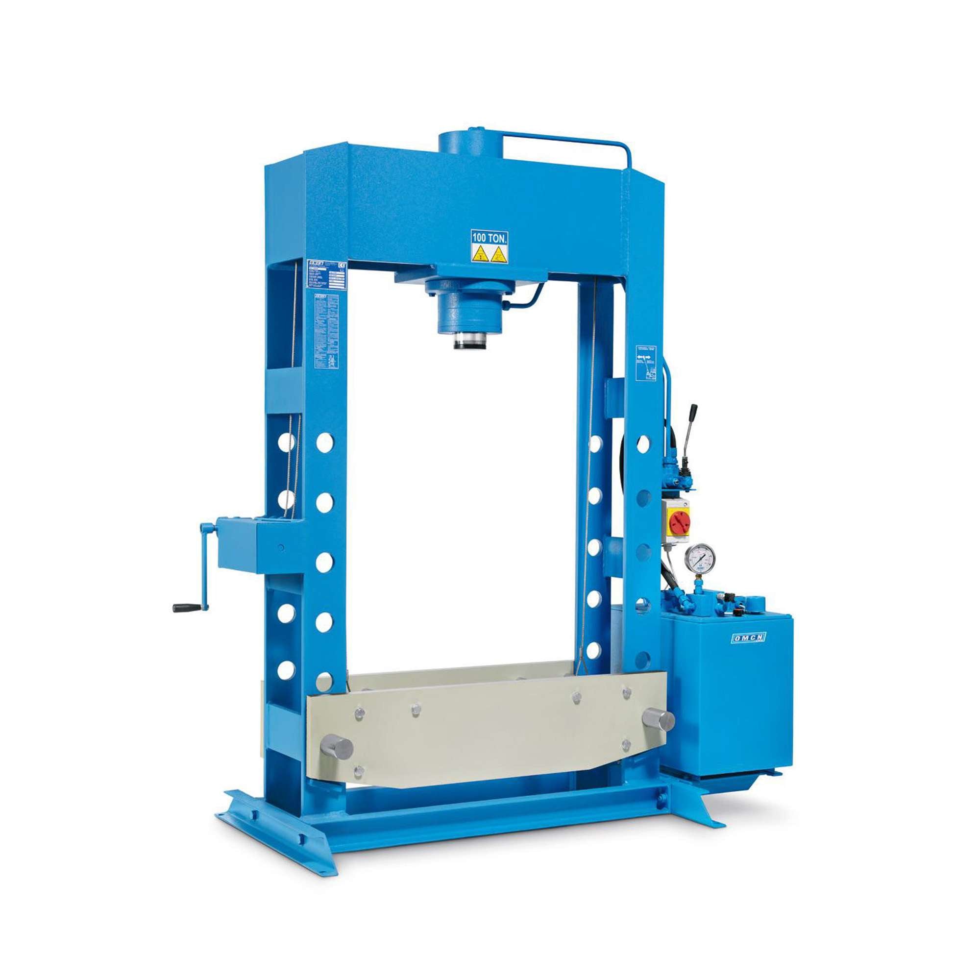 Electro-hydraulic two-speed press 150 ton capacity - OMCN 204/WE