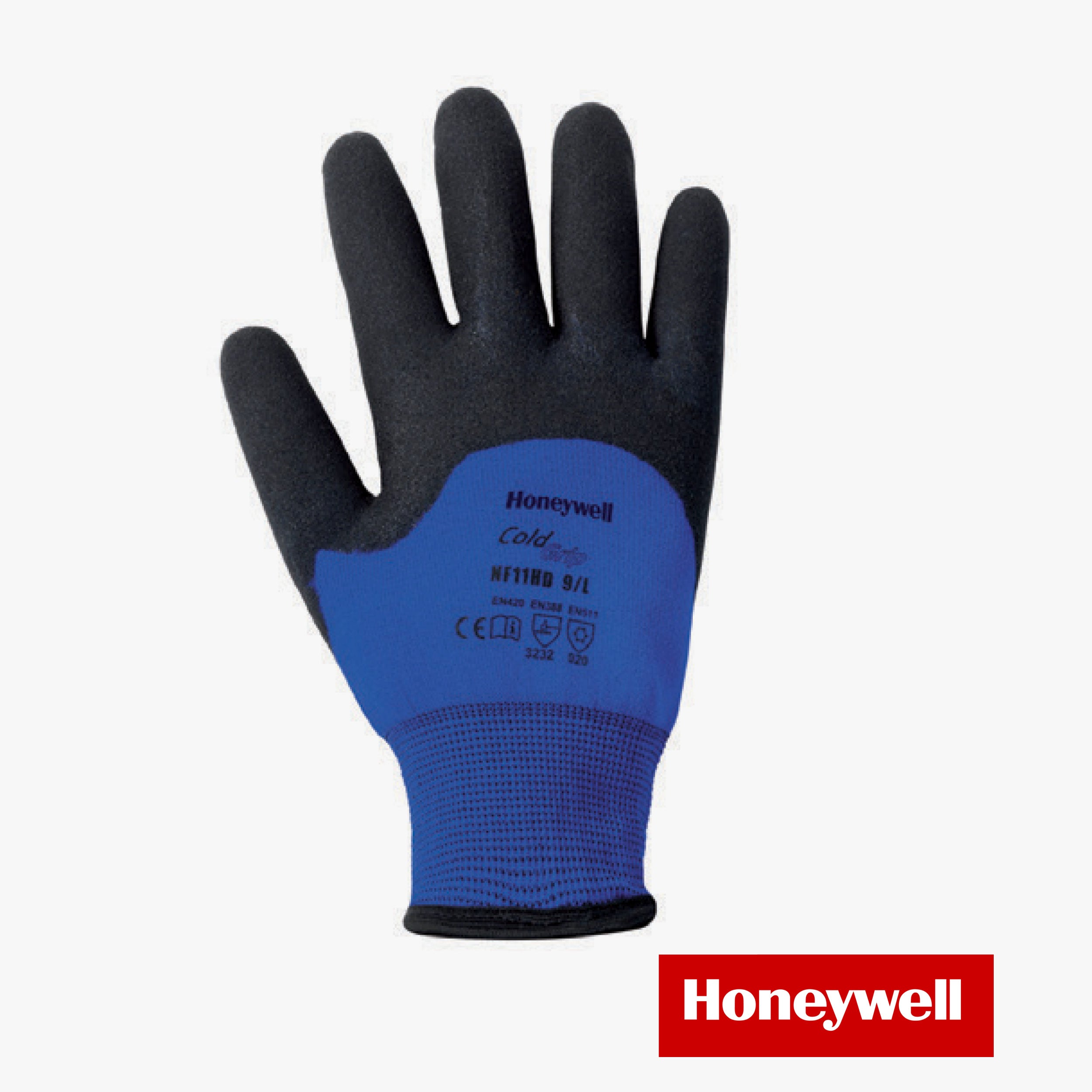 Cold grip pvc padded gloves size (10/11/9)