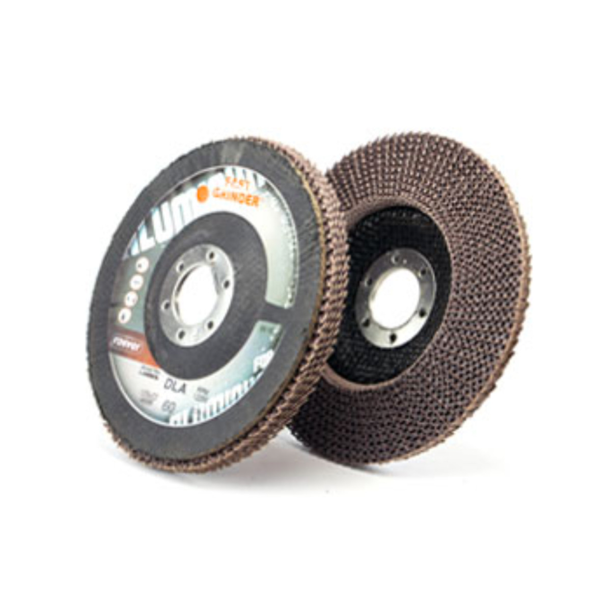 Flap discs for aluminum Rosver - DLA D.115 Conico - Conf.10pz