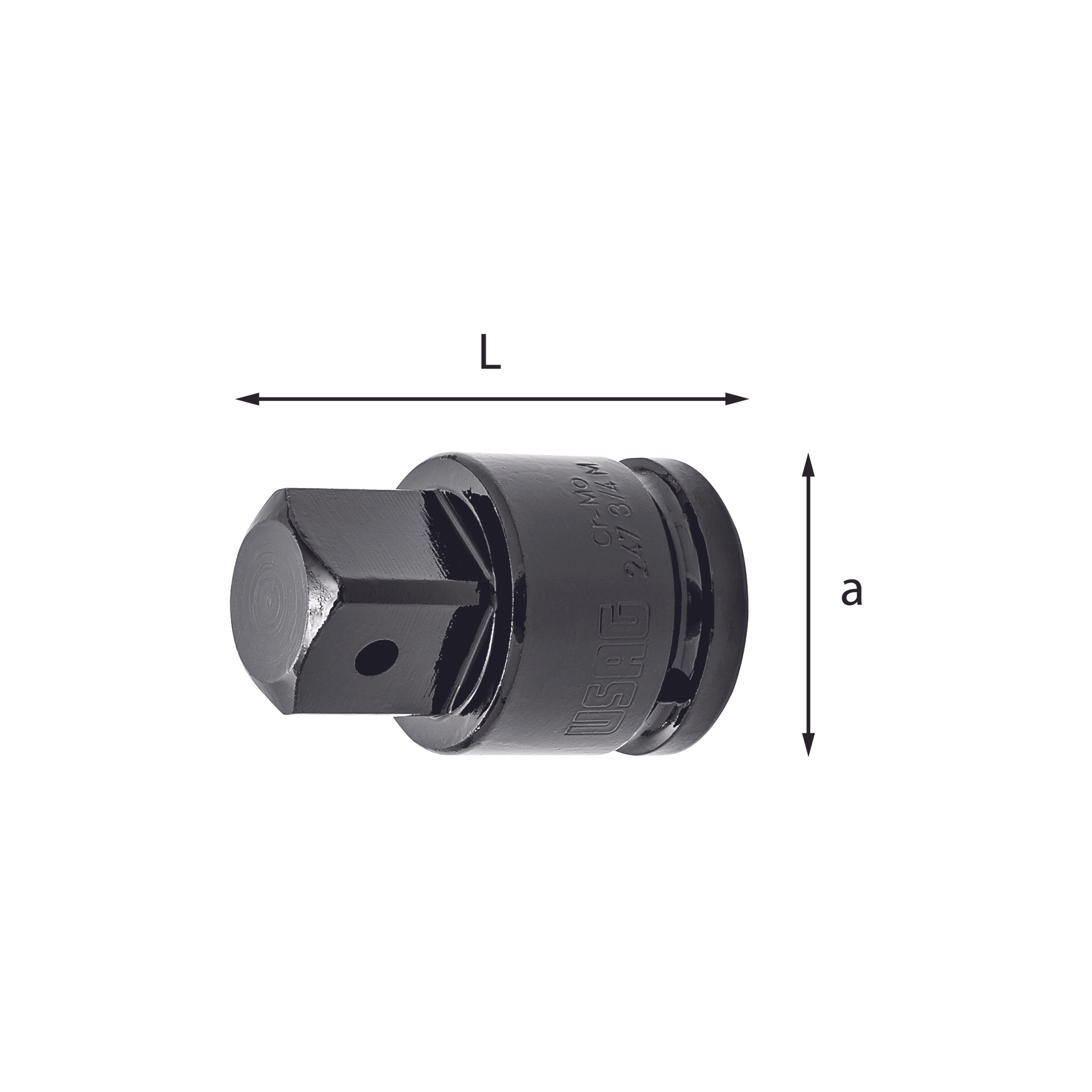 Compass Augmentation Fitting - Usag 247 1/4' U02470004