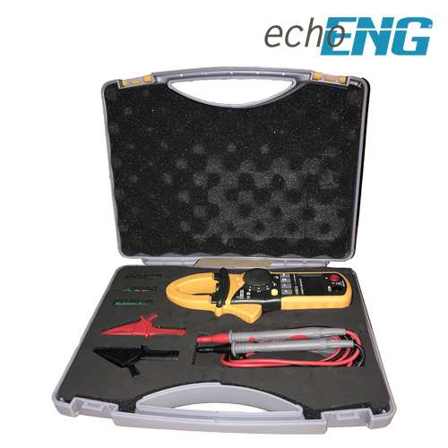 Harmonic power clamp meter TRMS AC/DC 1000A CAT II 1000V CAT III 600 V- HCM530