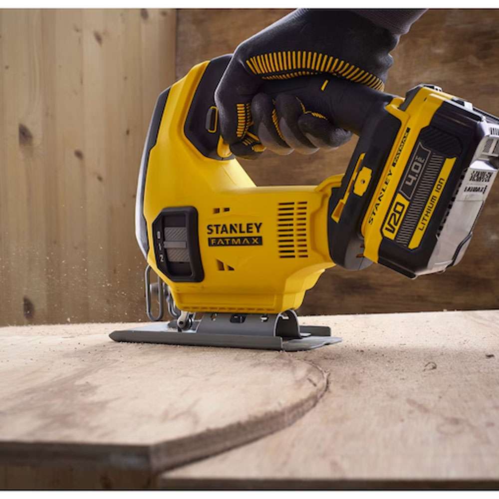 Jigsaw 18V V20 Stanley Fatmax - 2 x 4Ah SFMCS600M2K-QW