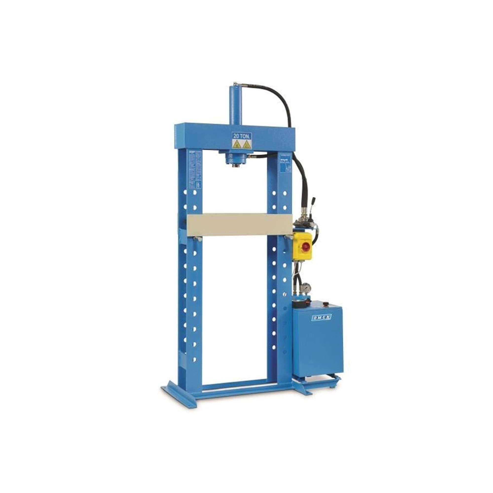 Electro-hydraulic single-speed press capacity 20 ton - OMCN 156/W