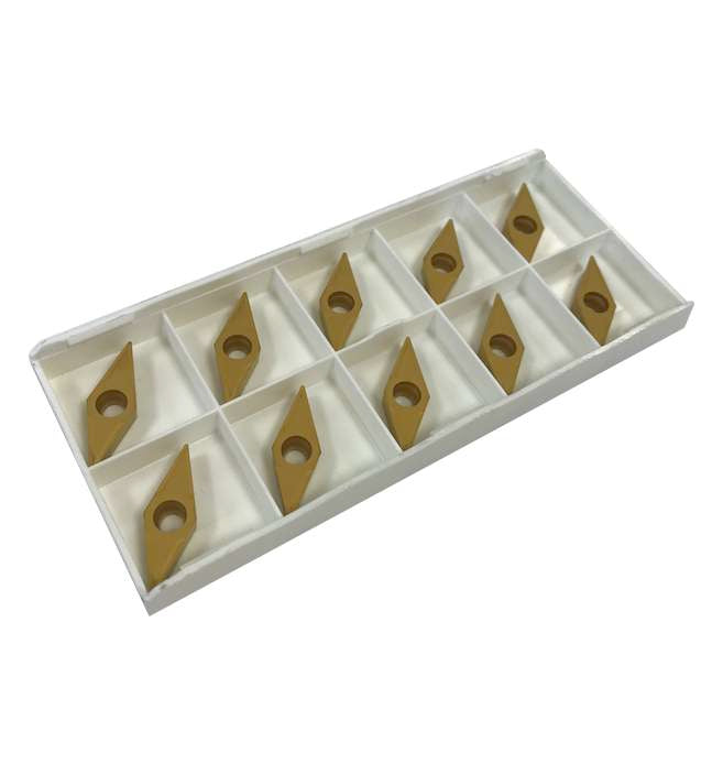 Hartmetall-Wendeschneidplatten für den Drehmechanismus, 10 Stück, INDUSTRIAL VBMT160404