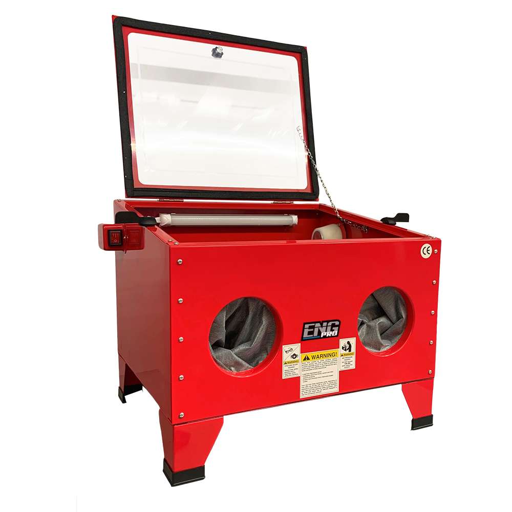 Bench blast cabinet with accessories - MA SB SP50 - ENG PRO