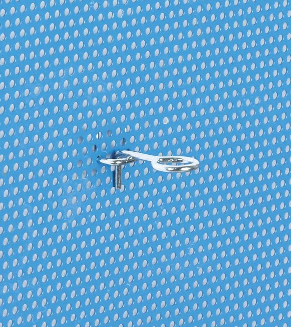 HOOKS FOR PERFORATED TOOL PANELS - DIAMETER 17 MM - FAMI FBG39700099 - 25 PCS.