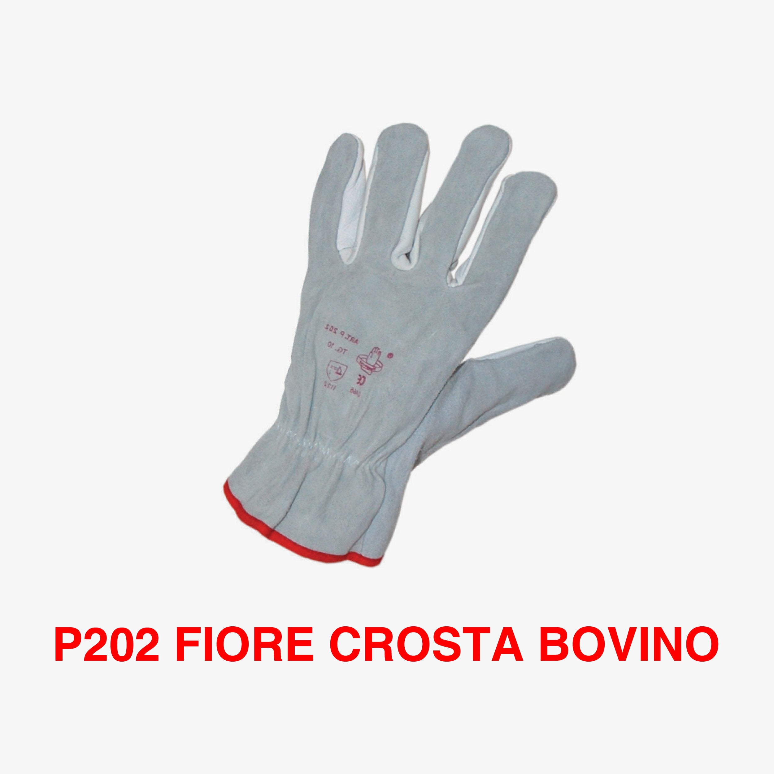 Gloves FLOWER BORDED D/CROSTA size (10/11/7/8/9)