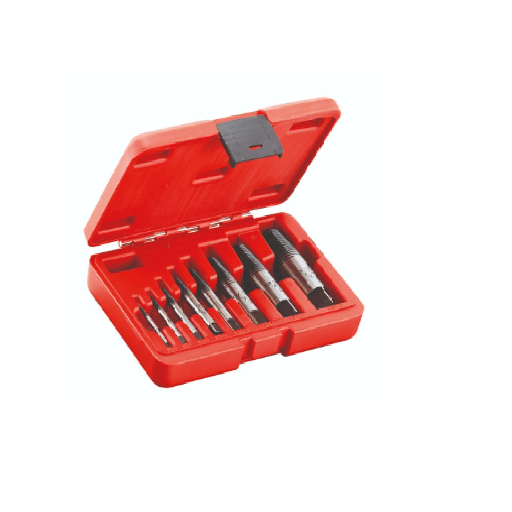 Set of 8 conical extractors sizes 1-2-3-4-5-6-7-8 - Usag 458 S8