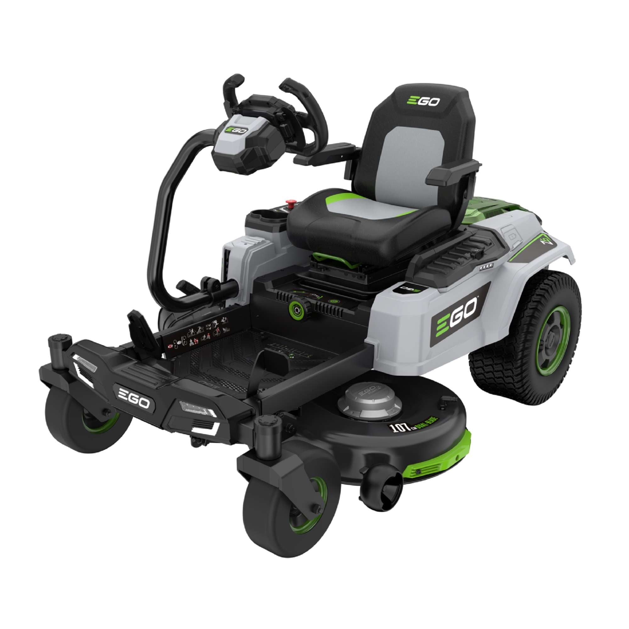 Z6 ZERO TURN cordless lawn tractor + 10.0AH battery + 5.0AH battery - Ego 58550 ZT4201E-S