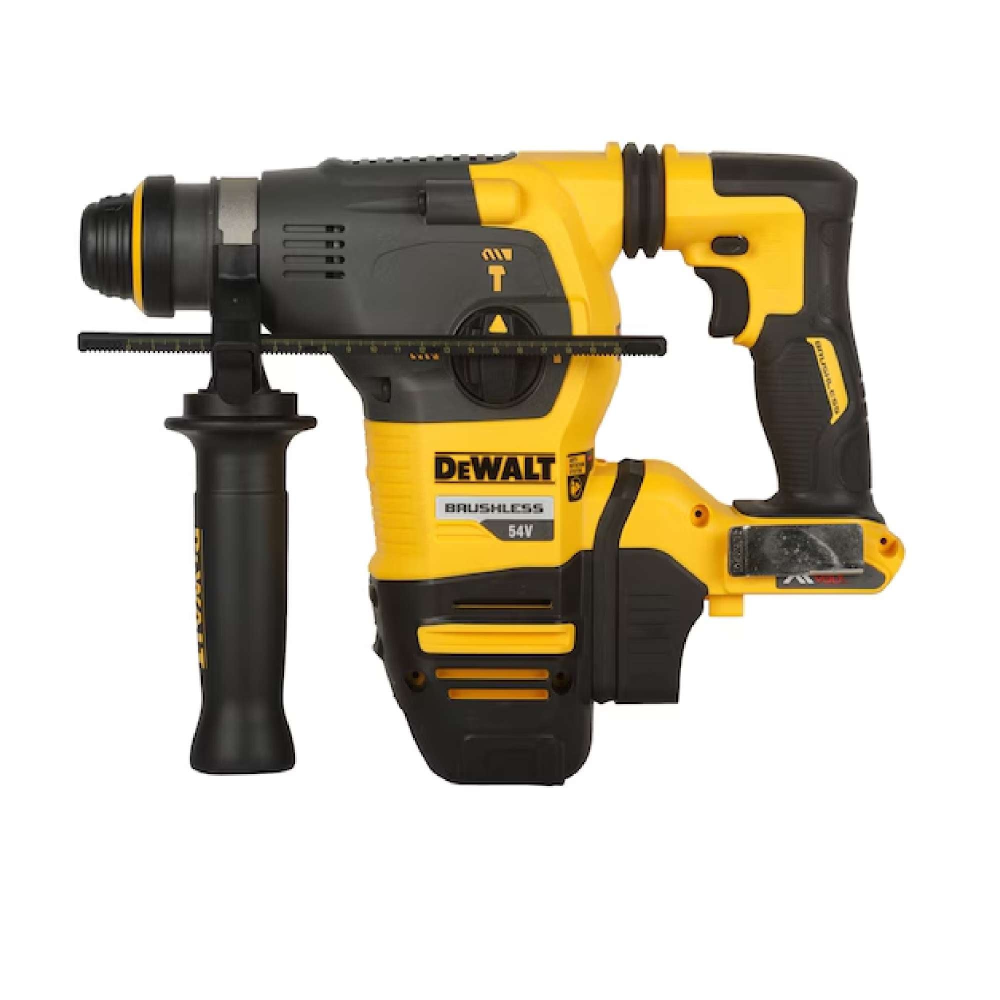 SDS-Plus Flexvolt 54V Brushless Power Hammer in Case - Dewalt DCH333NT-XJ