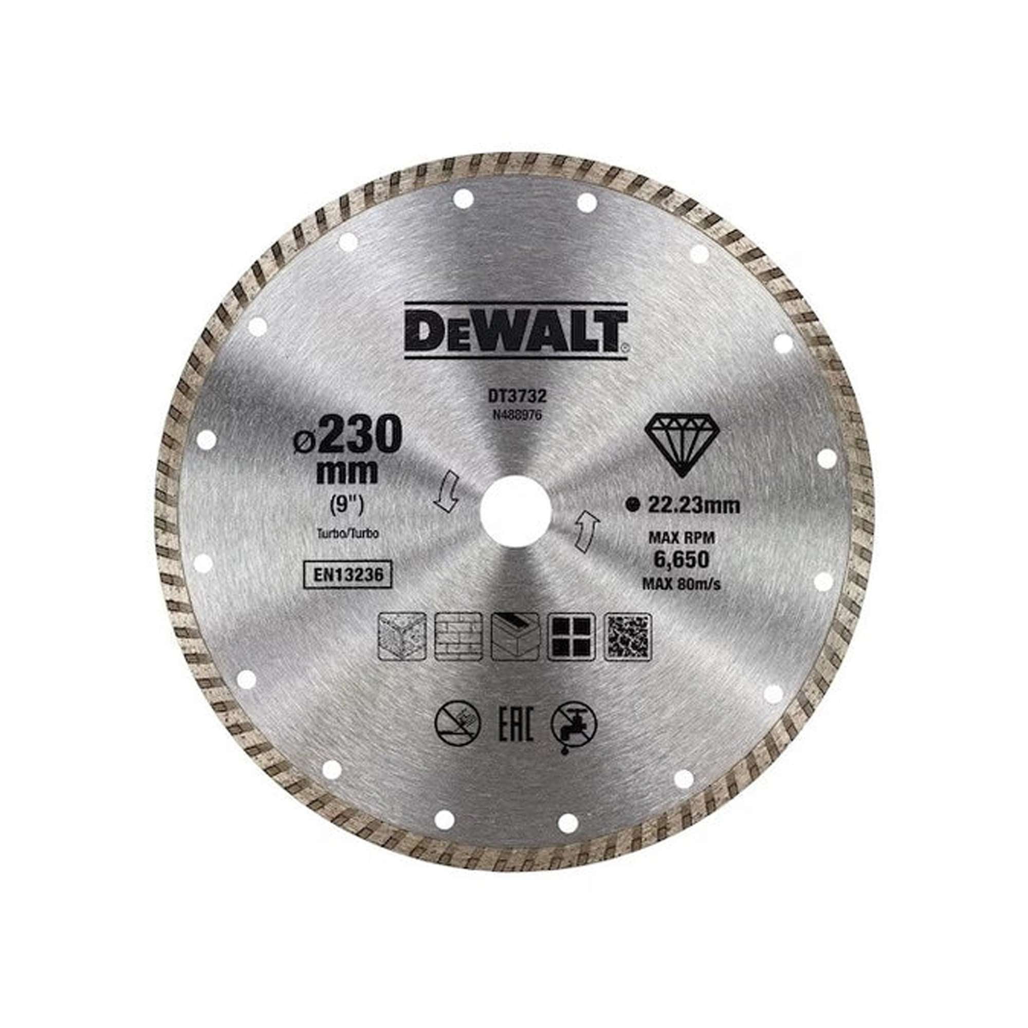 Diamond cutting disc DEWALT DT3715-QZ 110 X 20 X 8 MM