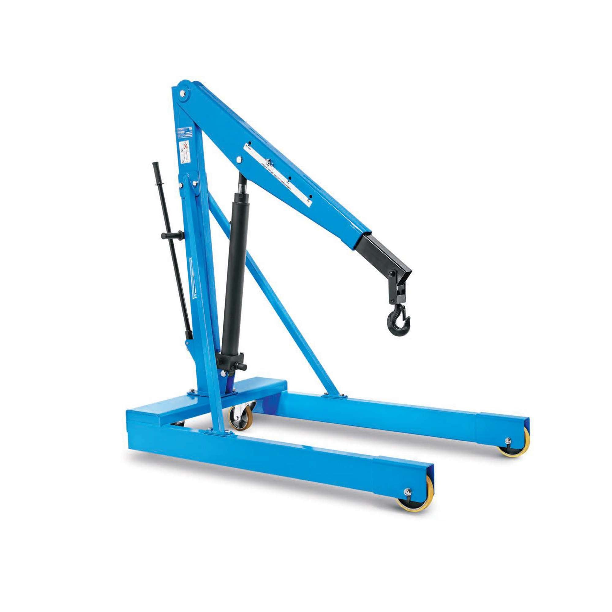 Hydraulic trolley crane capacity 1500 kg with double-acting pump - OMCN SL/15