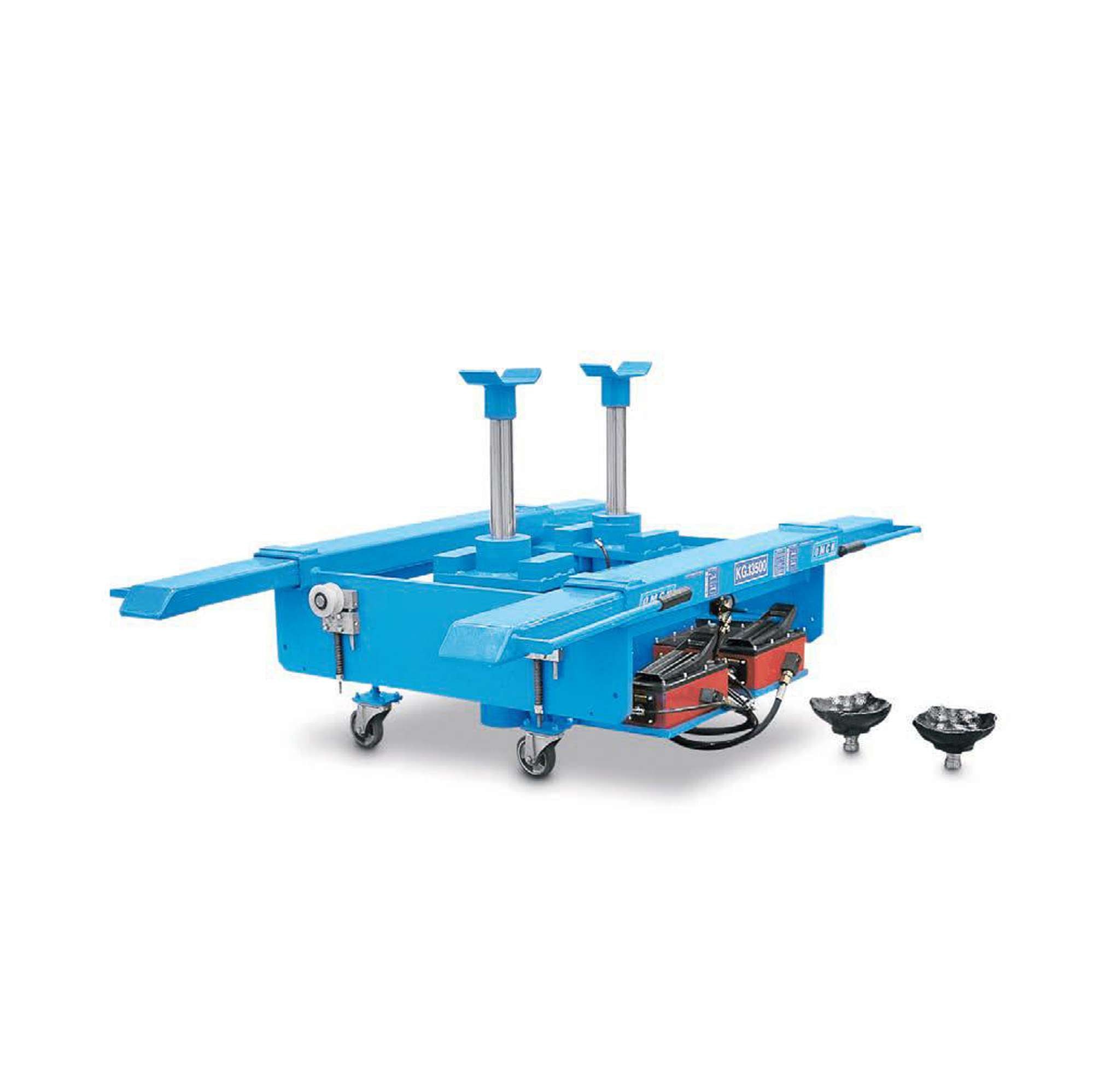 10000 kg lifting capacity crossbar with hydropneumatic pump - OMCN 458/C