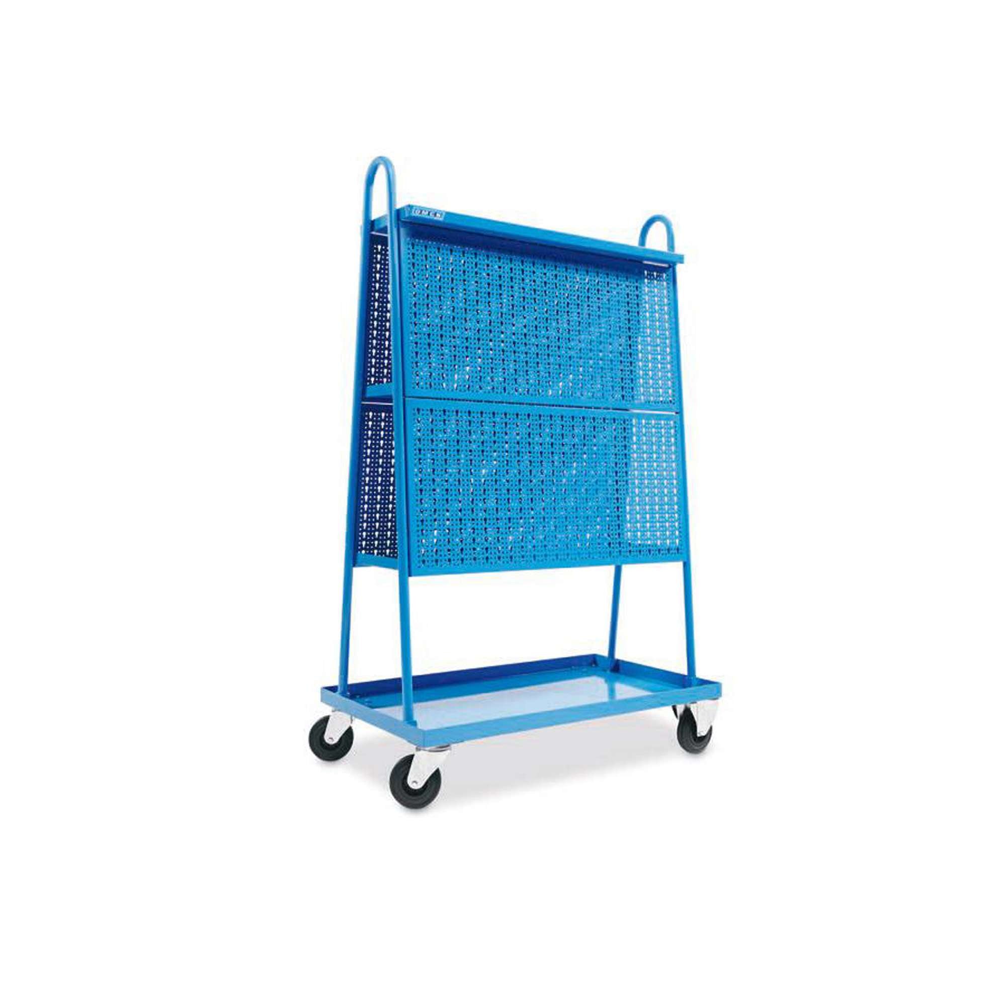 4-shelf trolley complete with double tool board - OMCN C51/A