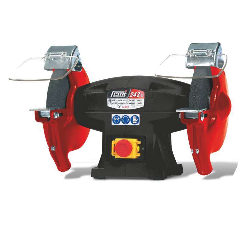 Femi 242/M bench grinder double grinder 750W single-phase diameter 200mm