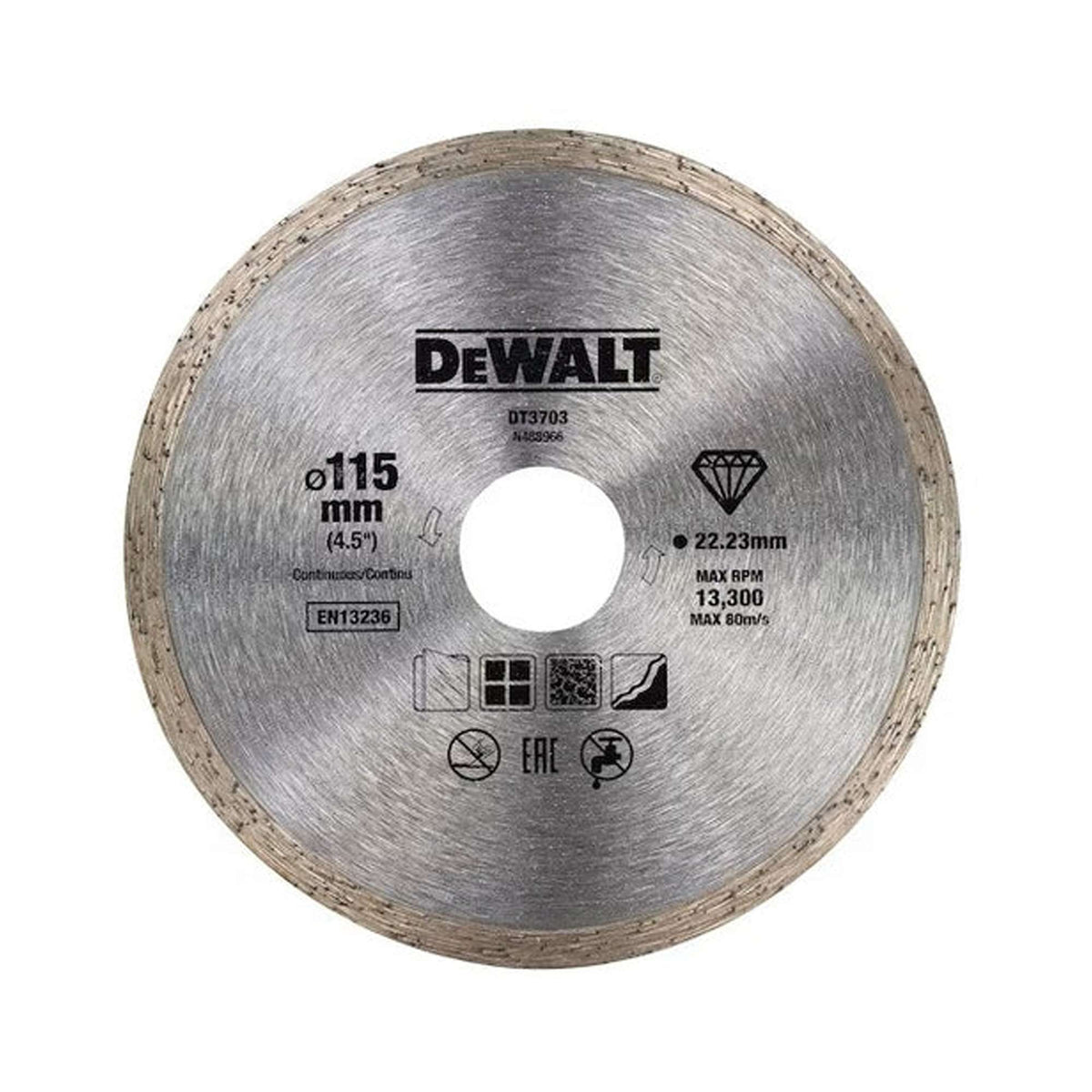 Diamond cutting disc DEWALT DT3752-QZ 355 mm bore 25.4 mm