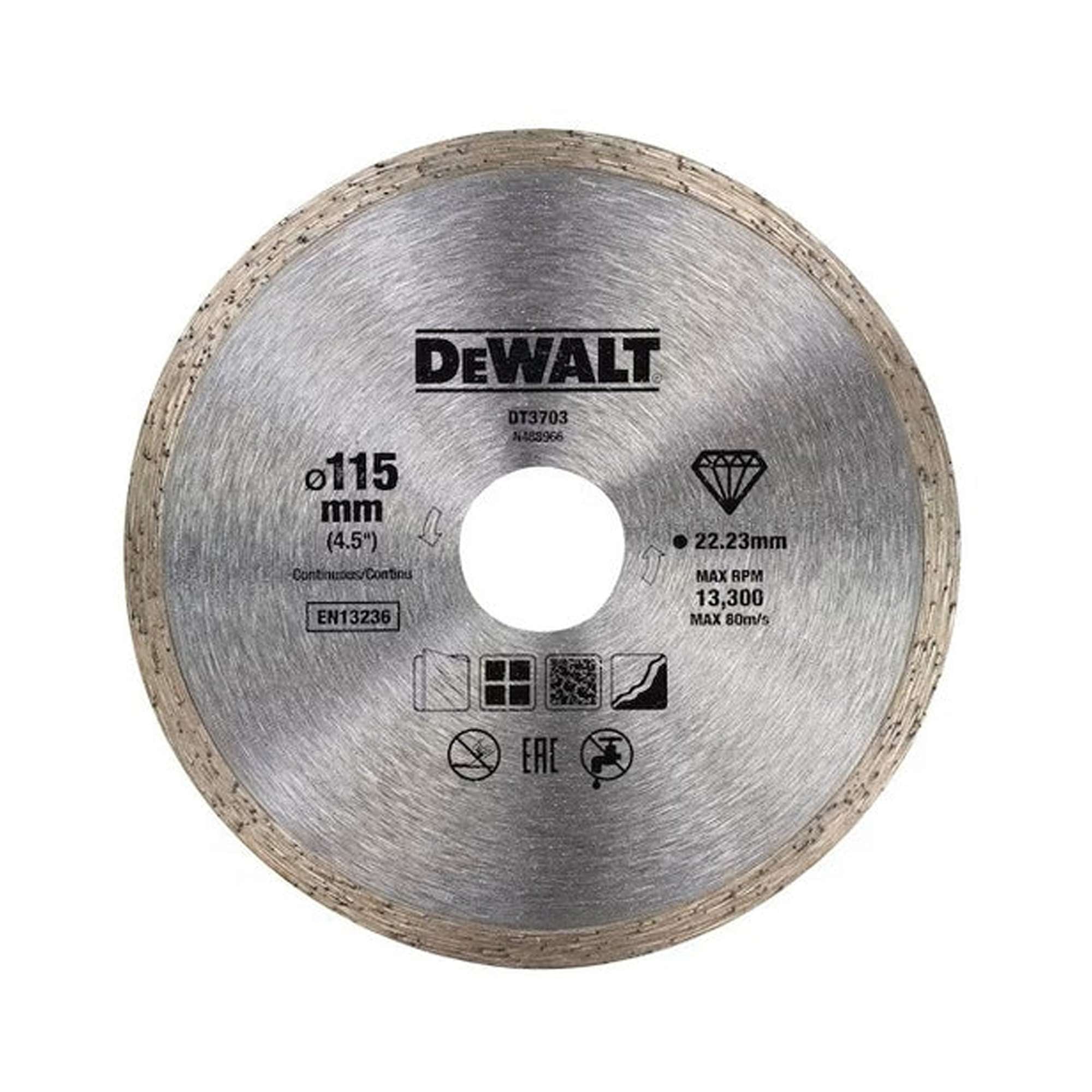 Diamond cutting disc DEWALT DT3752-QZ 355 mm bore 25.4 mm