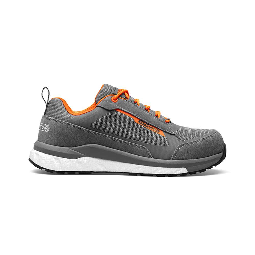 Low-cut Shoe Shuttle S3 Grey/Orange Sottozero SZ200A