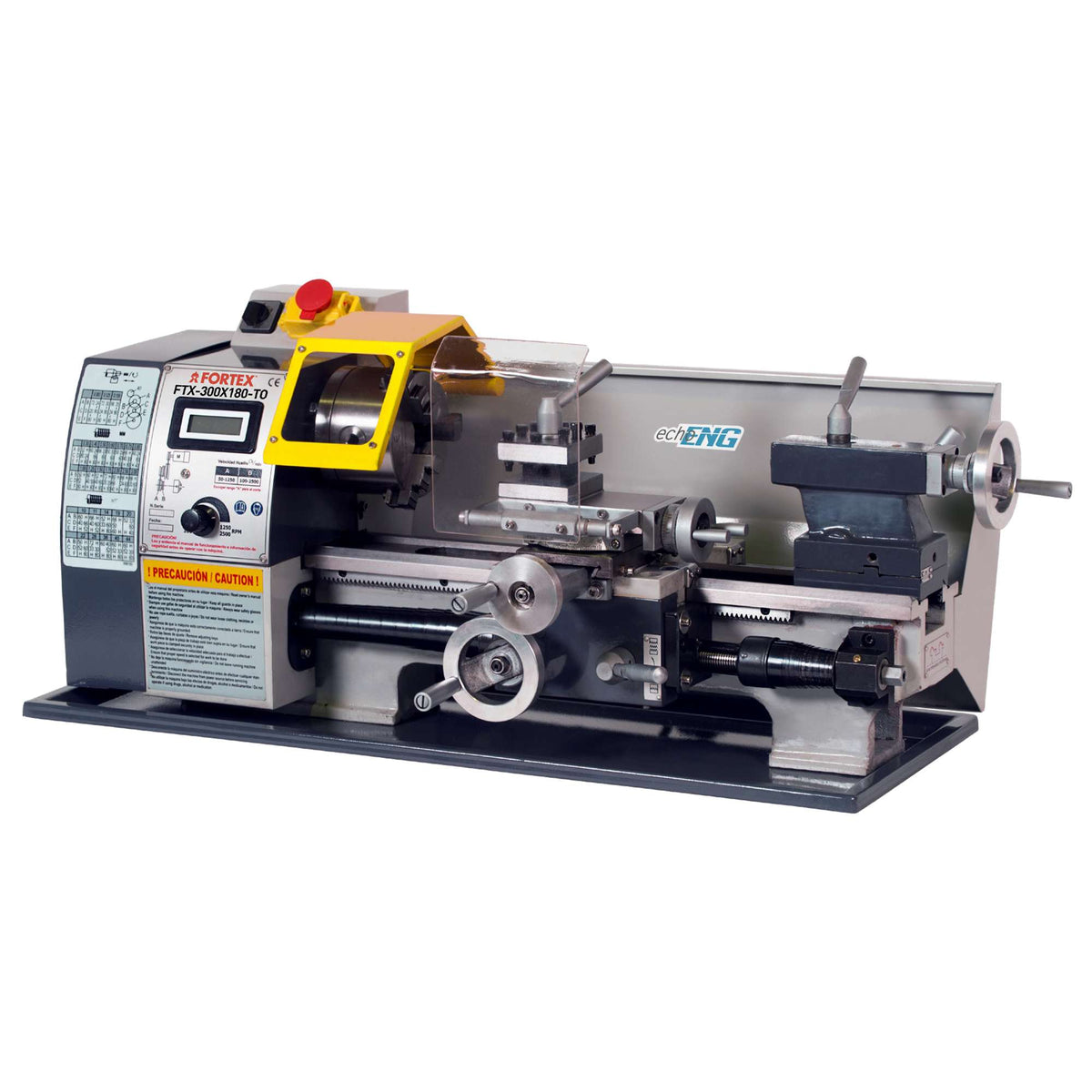 Bench type parallel lathe FTX-300X180-TO VARIO 230V 1phase -echoENG