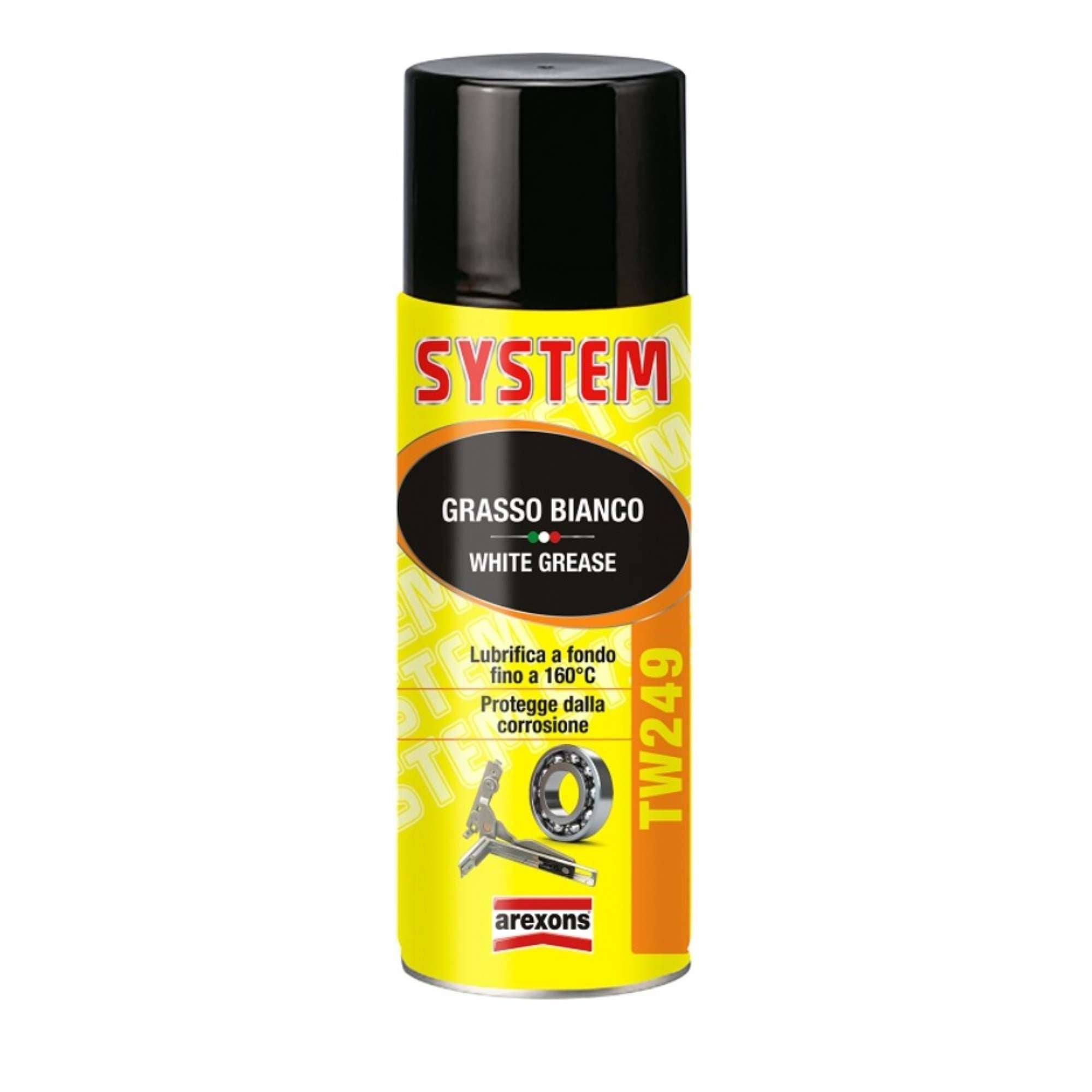 System TW249 White Grease 400ml - Arexons 4249