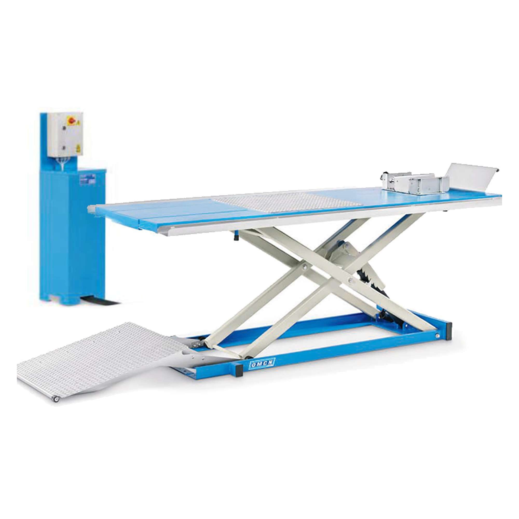 Motorbike Lifting Bridge 500 kg with electro-hydraulic floor pump OMCN 196/PL